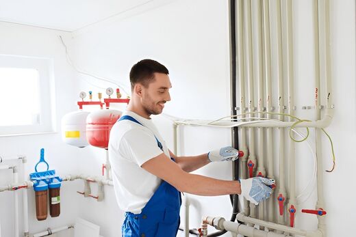 Recent plumbing project